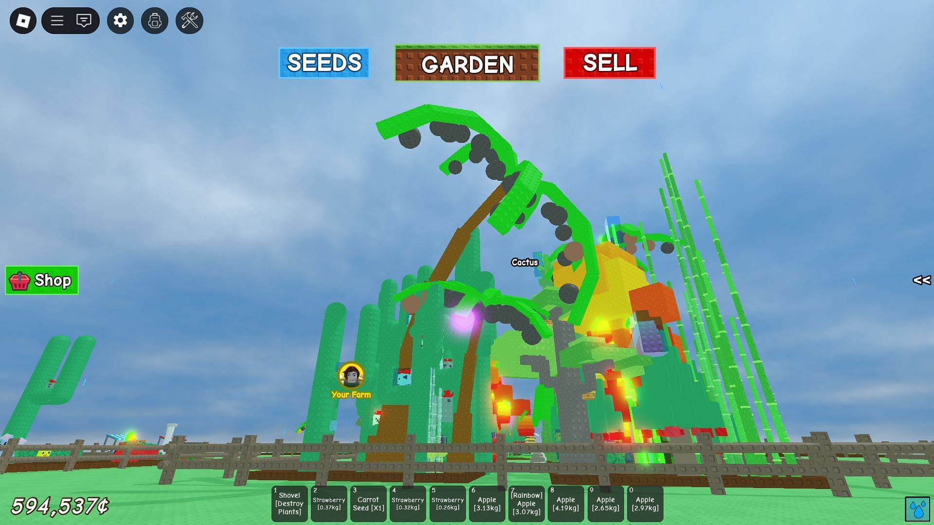 A large plant (Image via Roblox)